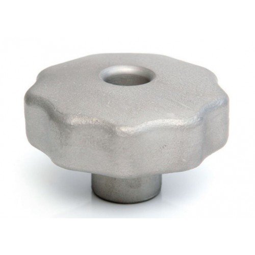 Through Thread Metal Lobe Knob